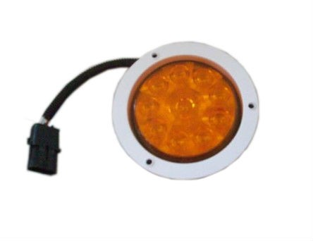 4 Round  LED Amber Turn Lamp