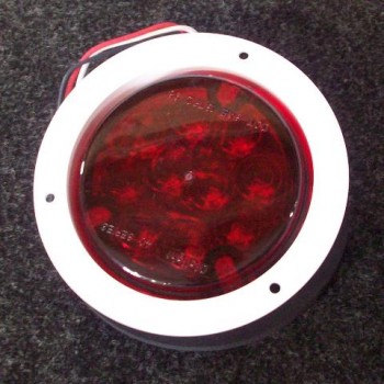 4 Red LED Stop Turn Tail