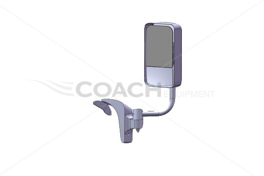 SAFE FLEET -BUS & RAIL DIVISIO - Curbside Mirror/Arm/Mount, SRW