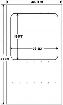 Coach & Equipment - Lift Door Ext. Panel