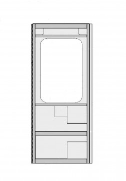 Coach & Equipment - Front Leaf  W/C Door