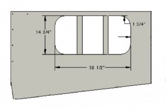 Coach & Equipment - DRW Flat Foor Rear RH Top Inte