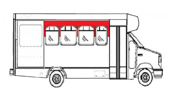 Coach & Equipment - Top RT Panel 133 1/4