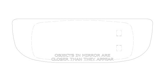 SAFE FLEET -BUS & RAIL DIVISIO - 396-11SLR Convex Glass