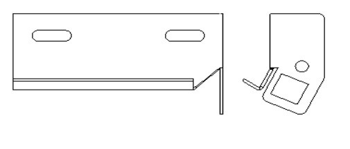 Coach & Equipment - H/C Door Switch Bracket