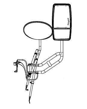 Rosco  - Mirror Assm Rear & Crossview