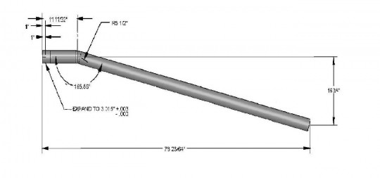 MUFFLER  - Out Right Exhaust Pipe