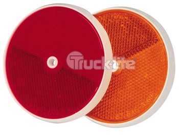 Truck Lite - Red Reflector w/Mounting Hole