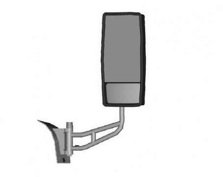 Lucerix International - 15 Ford Fender Mount Mirror