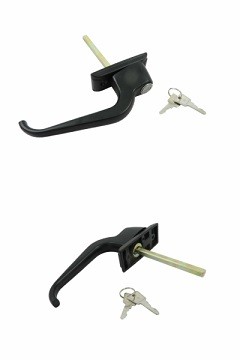 AUSTIN HARDWARE - Locking Black Handle