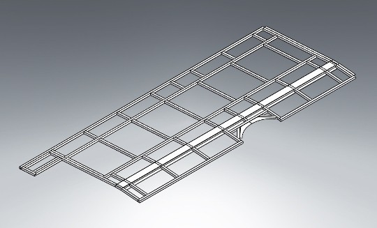 Coach & Equipment - LH Side Assm. 158WB Flat Floor