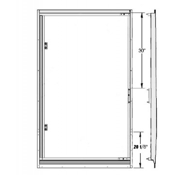 Coach & Equipment - Emergency Door Frame