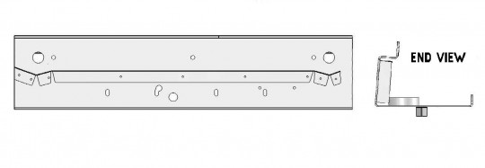 Coach & Equipment - 30 Door Header Assembly