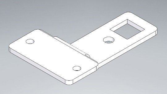 Coach & Equipment - Emergency Door Switch Bracket