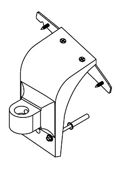 SAFE FLEET -BUS & RAIL DIVISIO - Curbside Mirror Bracket