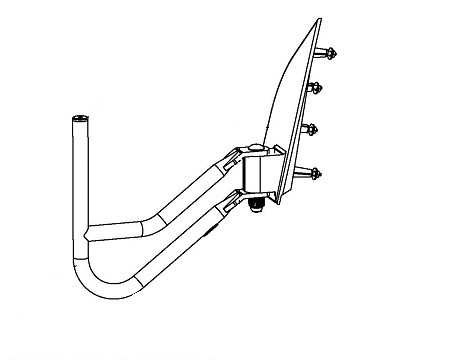 Rosco  - Rosco Mirror Bracket, LH Side