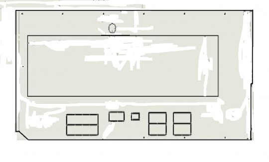 Coach & Equipment - DRW Front Int. Header Panel