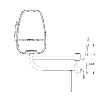 SAFE FLEET -BUS & RAIL DIVISIO - Hadley Roadside Mirror