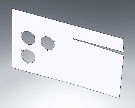 Coach & Equipment - RH Rear Exterior Lower Panel