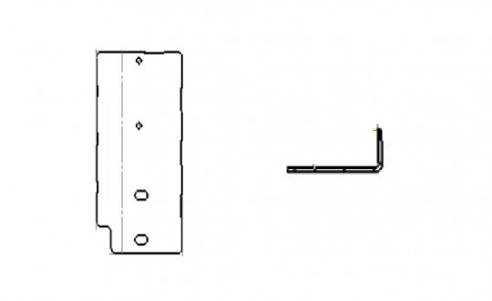 Coach & Equipment - Battery Box Right Frame Brace