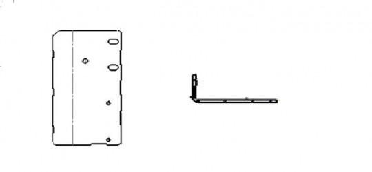 Coach & Equipment - Battery Box Left Frame Brace