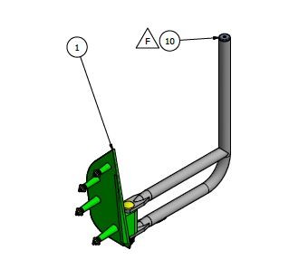 Rosco  - Adj. Arm Assy for Ford 2008