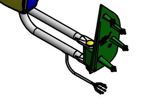 Rosco  - Left Hand Mirror Mount Bracket