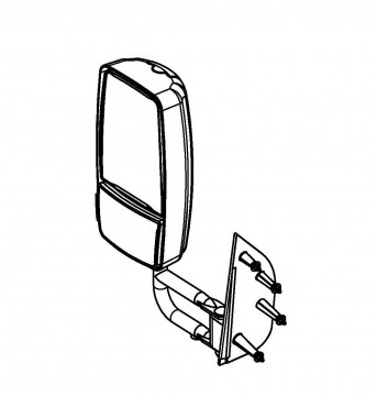Rosco  - Driver Side Mirror Assembly