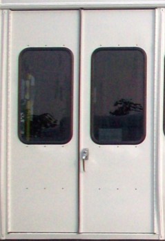 Coach & Equipment - 49 3/8 SS Double Lift Door Asy