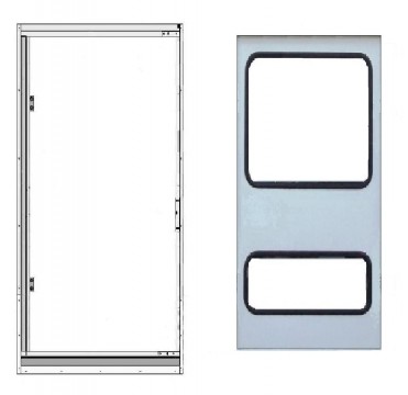 Coach & Equipment - E-Door / Frame Assy