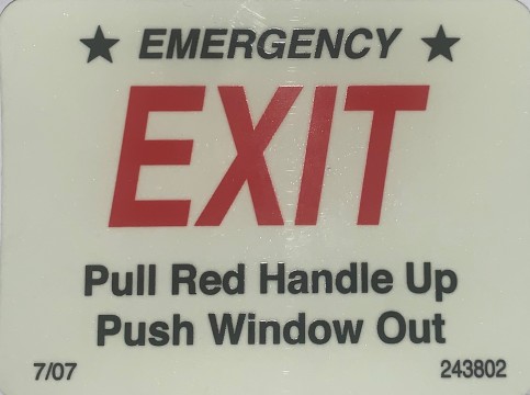Glow in the Dark Emergency Ext