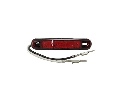 SOUND OFF - Red Marker Light w/ Pig 120Ser