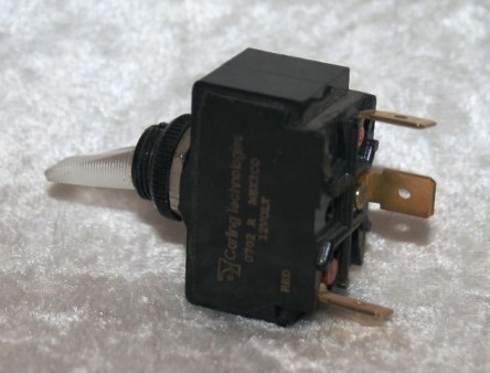 On/Off Toggle Switch w/Light