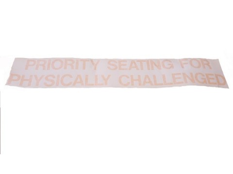 GARMAN DECAL - Priority Seating Decal