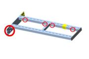 Curbside Double Base Frame